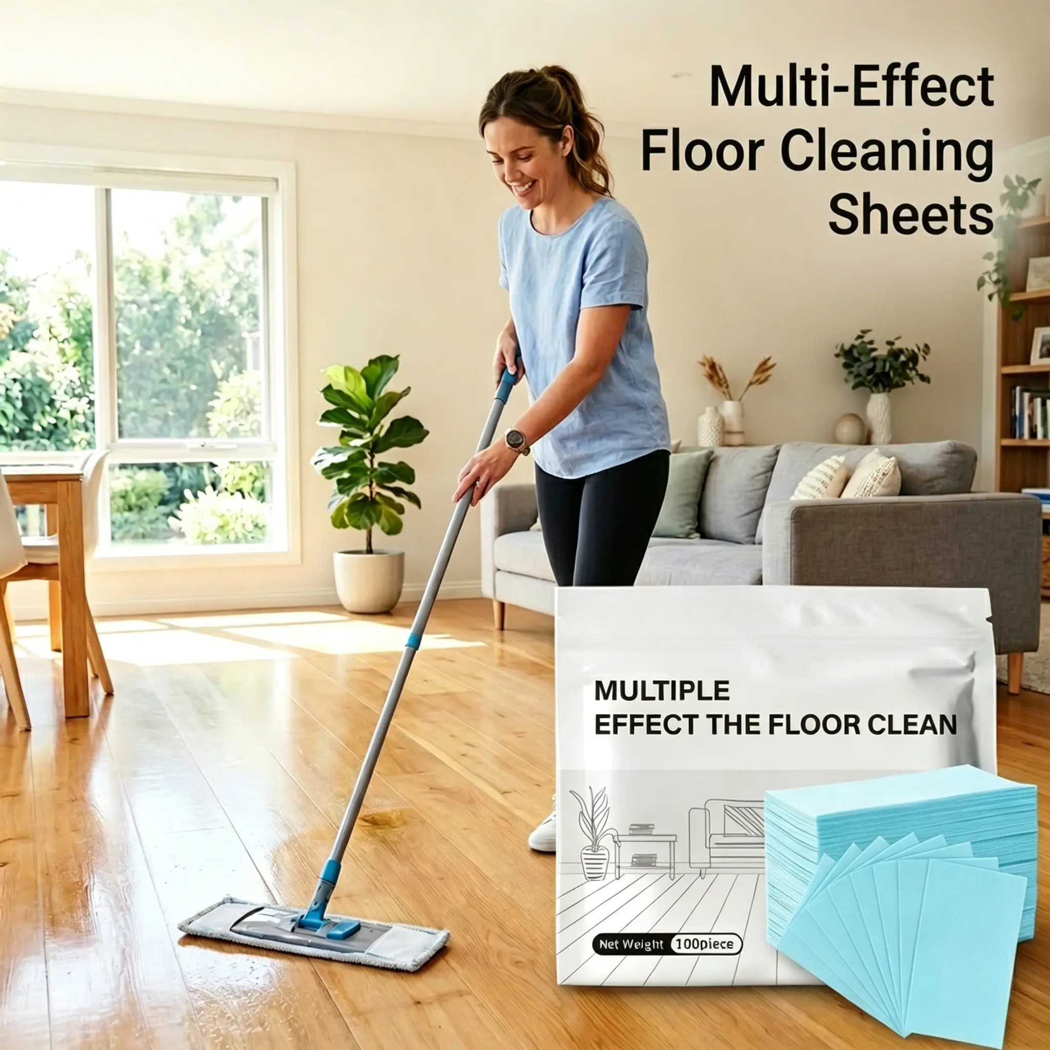 100 Piece Floor Cleaning Tablets Multi