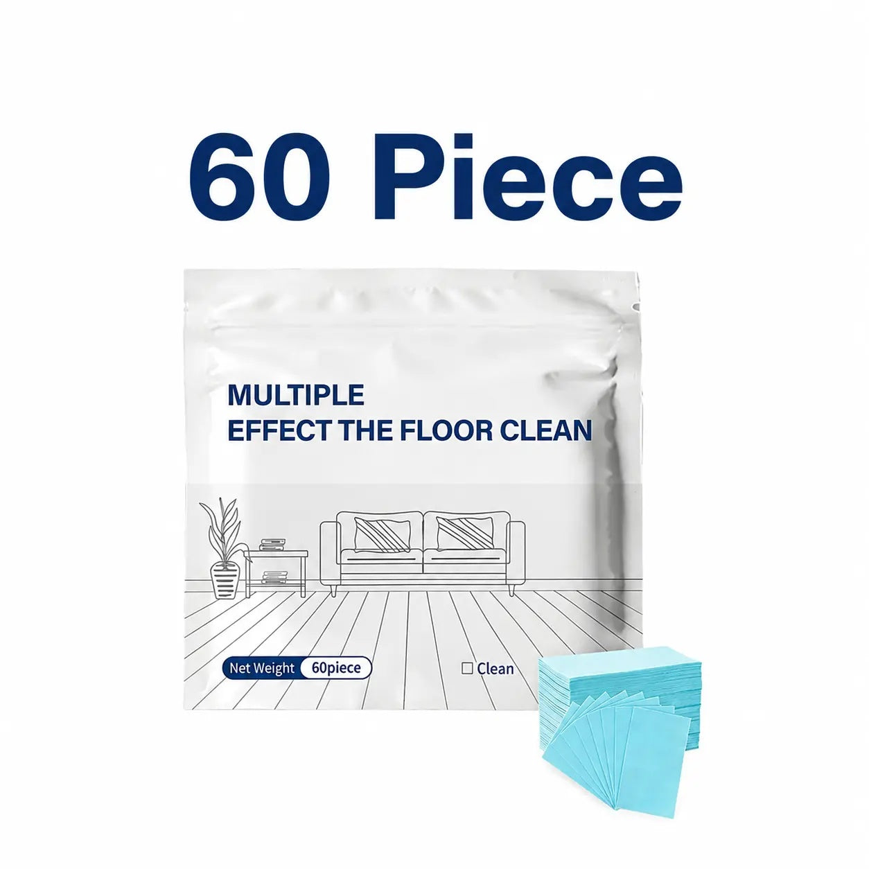 100 Piece Floor Cleaning Tablets Multi